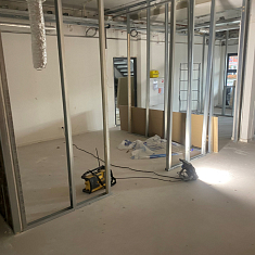 Verbouwing kantoorpand