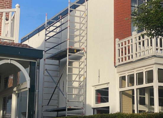 Aanbouw particuliere woning