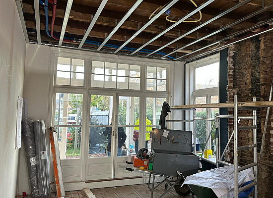 Aanbouw particuliere woning