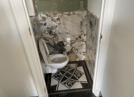 Verbouwing appartement