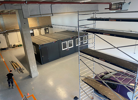 Verbouwing bedrijfspand