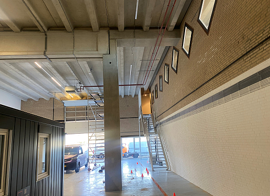 Verbouwing bedrijfspand