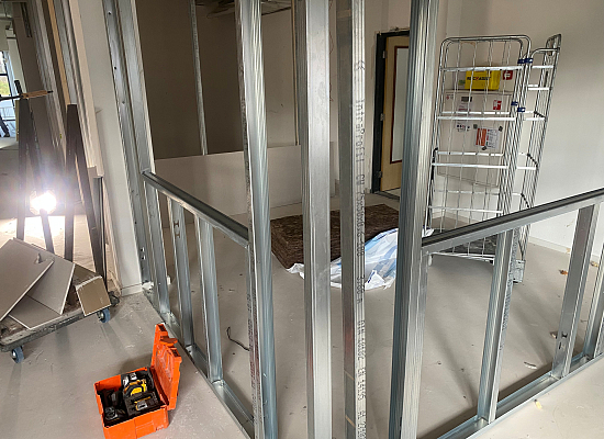 Verbouwing kantoorpand