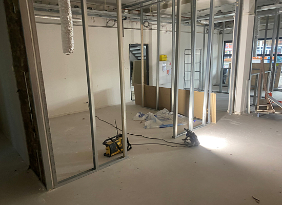 Verbouwing kantoorpand